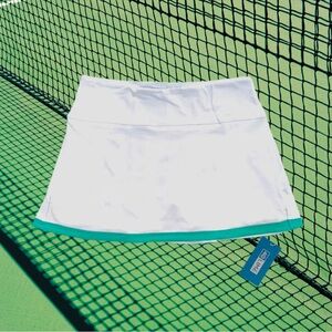 NWT 40 Lime Masters Skirt Skort